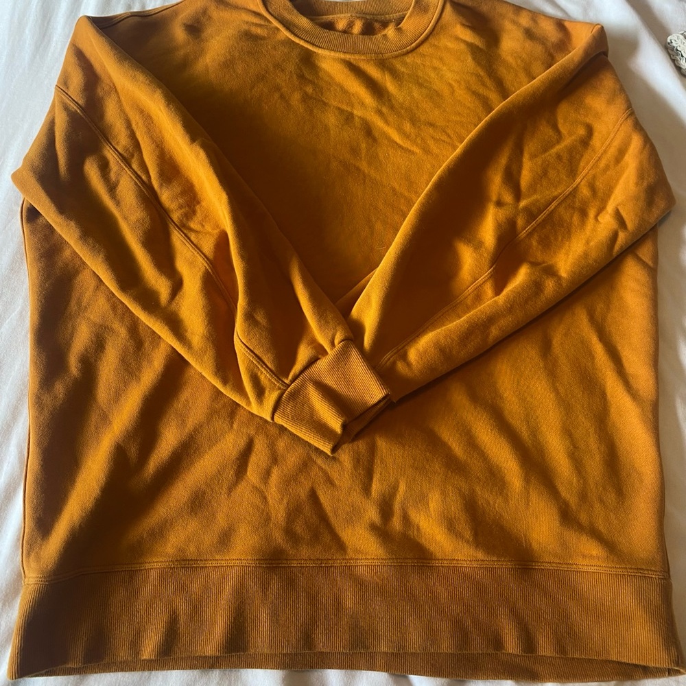 LULULEMON Perfectly Oversized Crew Spiced Bronze